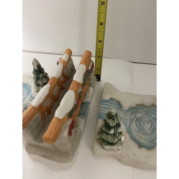 1991 Skater's Pond House of Lloyd Christmas Around the World #541750 Vintage - Picture 4 of 14